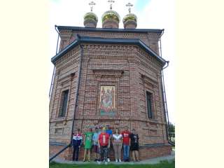 В рамках проекта получатели социальных услуг Грайворонского и Борисовского дома посетители Борисовский Богородице-Тихвинский женский монастырь.